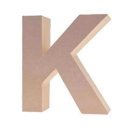 9693-K - Stafil - Cardboard Letter K - 