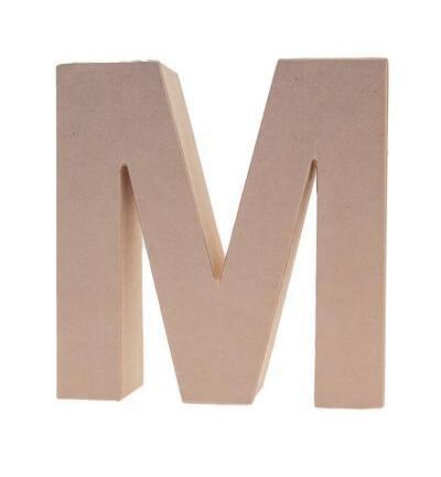 9693-M - Stafil - Cardboard Letter M - 
