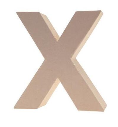 9693-X - Stafil - Cardboard Letter X - 