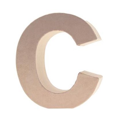 9694-C - Stafil - Cardboard Letter C - 