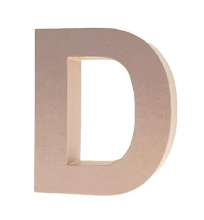 9694-D - Stafil - Cardboard Letter D - 