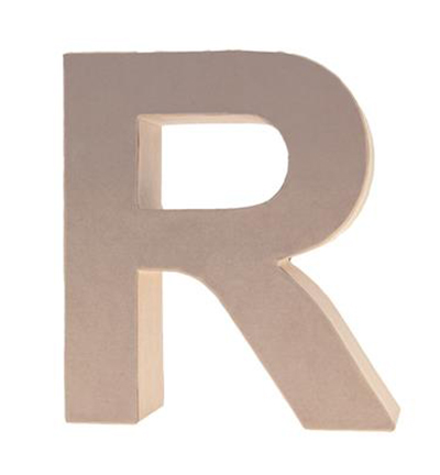 9694-R - Stafil - Cardboard Letter R - 