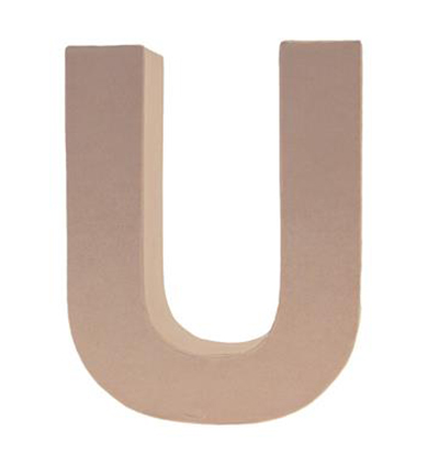 9694-U - Stafil - Cardboard Letter U - 