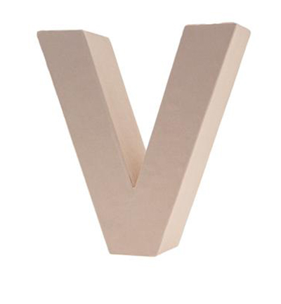 9694-V - Stafil - Cardboard Letter V - 