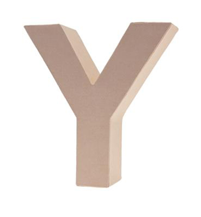 9694-Y - Stafil - Cardboard Letter Y - 