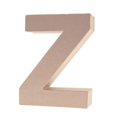 9694-Z - Stafil - Cardboard Letter Z - 