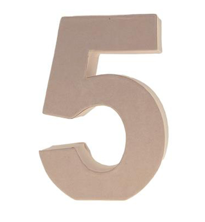 9694-5 - Stafil - Cardboard Number 5 - 