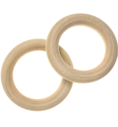8661-91 - Stafil - Wooden Ring, ø47/31mm - Anneaux en bois