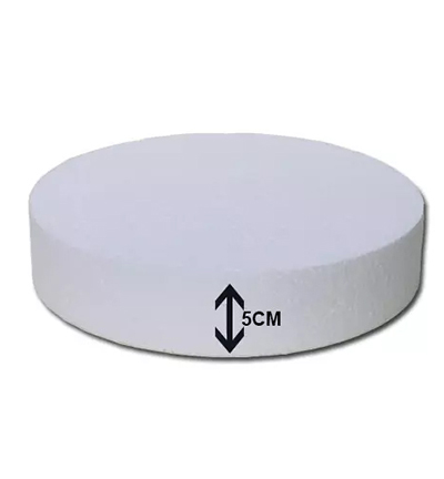 801-74 - Stafil - Styropor Disc, h 5cm / ø 20cm - Cercle