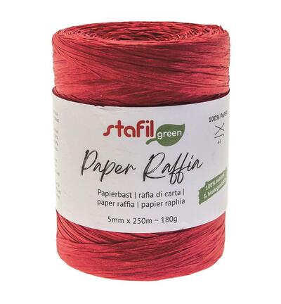 119981-09 - Stafil - Red - Papier Raphia