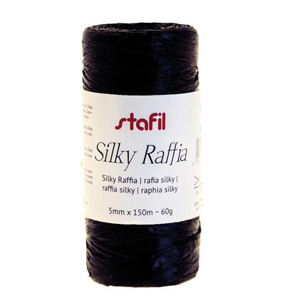 119982-07 - Stafil - Black - Silky raffia
