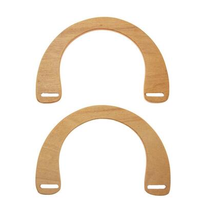 335805-01 - Stafil - Wooden Bag handles, naturel - 