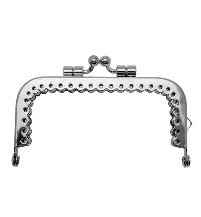 335775-01 - Stafil - Clutch closure for bags, Vicky silver - 
