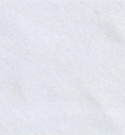 5307-1 - Stafil - (Sur demande) Felt roll, White - Feutre en rouleau  1mm h.45cm x 10mtr