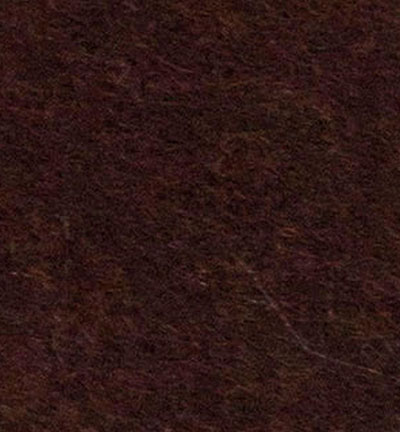 5307-5 - Stafil - (Sur demande) Felt roll, Dark Brown - Feutre en rouleau  1mm h.45cm x 10mtr