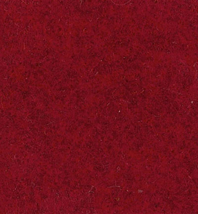 5307-52 - Stafil - (Sur demande) Felt roll, Red melange - Feutre en rouleau  1mm h.45cm x 10mtr