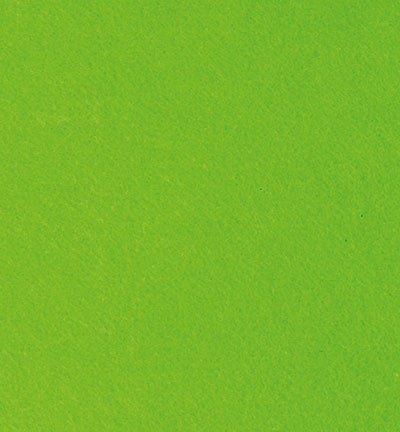 5307-63 - Stafil - (Sur demande) Felt roll, Neon green - Feutre en rouleau  1mm h.45cm x 10mtr