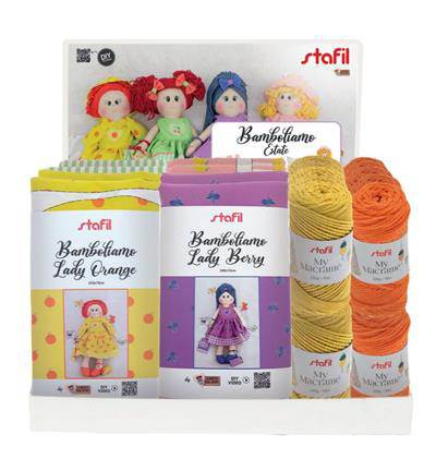 9996-50 - Stafil - Display Dolls Summer - Bamboliamo Dolls