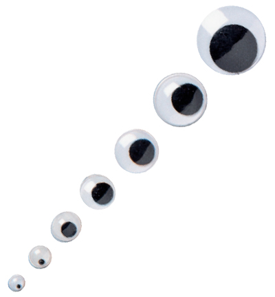 743-23 - Stafil - Moving eyes round, 29mm - Movable Eyes round