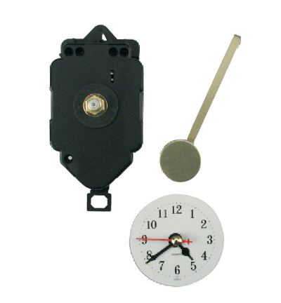 760-12 - Stafil - Mécanisme d'horloge + aiguilles - Horloge complète