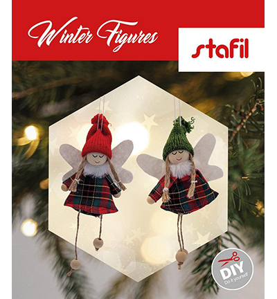 4013-041 - Stafil - DIY kit figures to hang, Angel - DIY kit figures