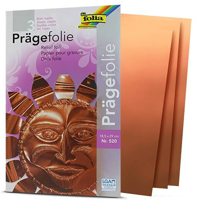 9790-10 - Stafil - Embossing foil, Copper - Embossing foil