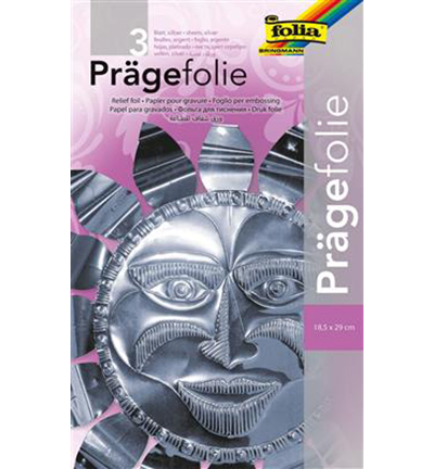 9790-12 - Stafil - Embossing foil, Silver - Embossing foil