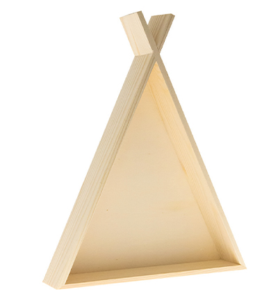 8630-87 - Stafil - Tipi en bois avec accroche murale - 