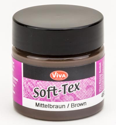 112745034 - ViVa Decor - Mittelbraun - Soft -Tex