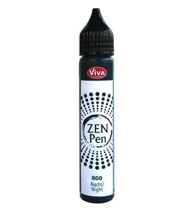 115880001 - ViVa Decor - Nacht / Nuit (Noir) - Zen Pen