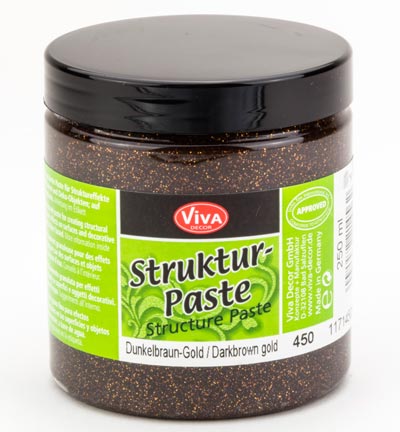 117145050 - ViVa Decor - Braun-Gold - Glitter paste