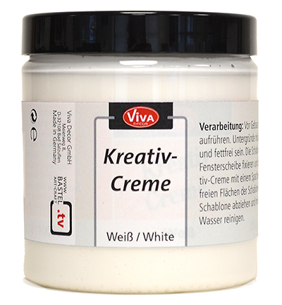 118110050 - ViVa Decor - Schnee Paste/Kreative Creme, abwaschbar, Weiß - Kreativ-Creme