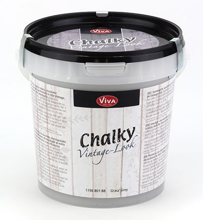 119680188 - ViVa Decor - Gris - Chalky Vintage-Look 119680188 - ViVa Decor - Gris - Chalky Vintage-Look