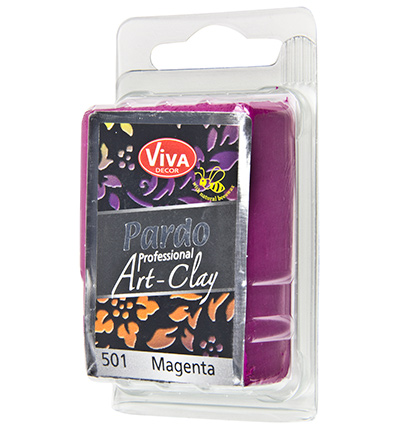 310250180 - ViVa Decor - Art Clay, Magenta - Pardo Art Clay 310250180 - ViVa Decor - Art Clay, Magenta - Pardo Art Clay