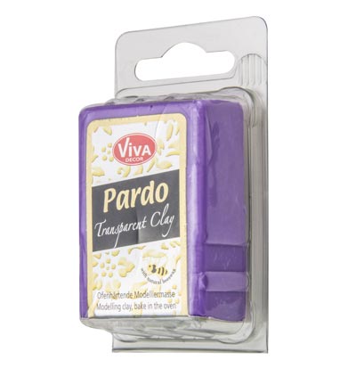 310050760 - ViVa Decor - Transparent Clay, Flieder Transparent - Pardo Clay Transparant
