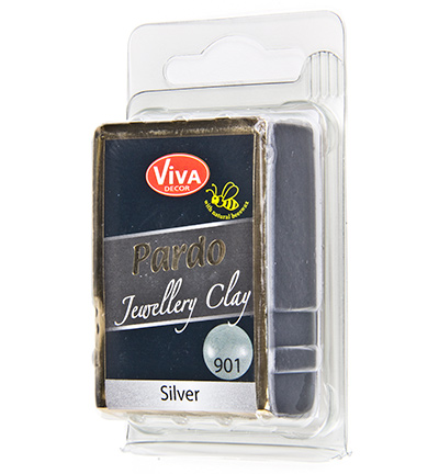 310090160 - ViVa Decor - Polymer Clay, Silber - Pardo Jewelry Clay Metallic