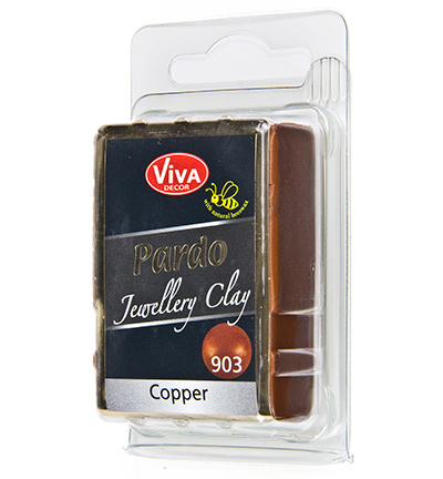 310090360 - ViVa Decor - Polymer Clay, Kupfer - Pardo Jewelry Clay Metallic
