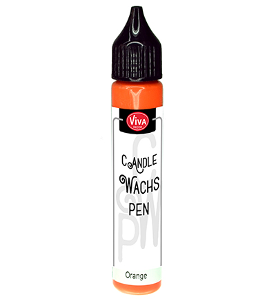 318030001 - ViVa Decor - Orange - Candle Wachs-Pen