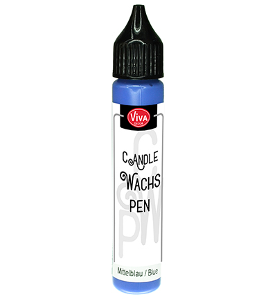 318060201 - ViVa Decor - Bleu moyen - Candle Wachs-Pen