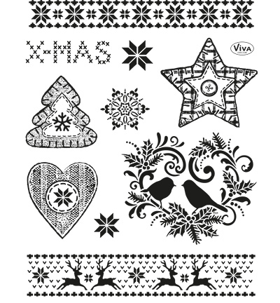 400314600 - ViVa Decor - Motifs de Noël II - Noël, hiver