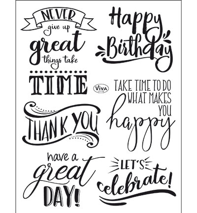 400316900 - ViVa Decor - Lettering English - Textes