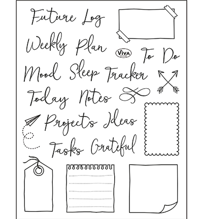 400320800 - ViVa Decor - Bujo/Kalender Notes, Tracker & Co. - Calendrier