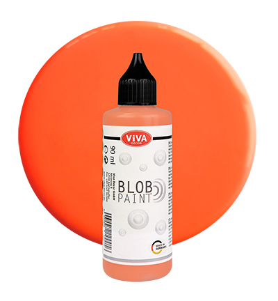 131995110 - ViVa Decor - Blob Paint, Neon Orange - Blob Paint 90 ml
