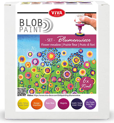 800198800 - ViVa Decor - Blob Paint FarbSet Blumenwiese - 