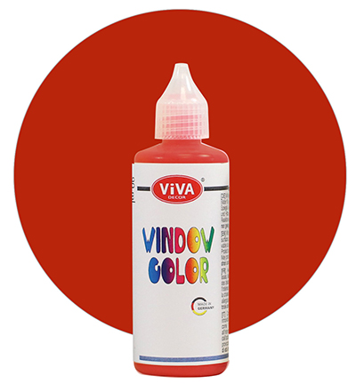 126340012 - ViVa Decor - Feuerrot/ rouge flamboyant - Window Color 90 ml