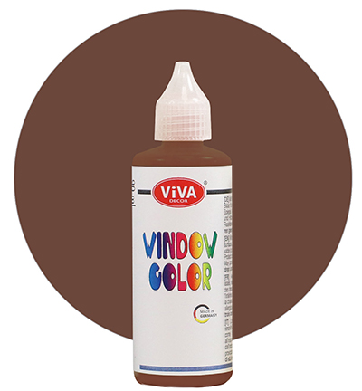 126345012 - ViVa Decor - Schokobraun/ chocolat - Window Color 90 ml