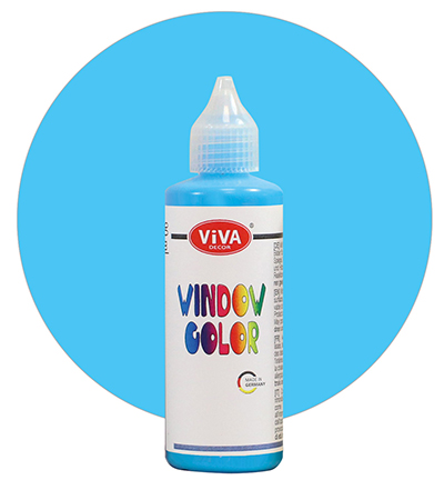 126360212 - ViVa Decor - Himmelblau/ bleu ciel - Window Color 90 ml