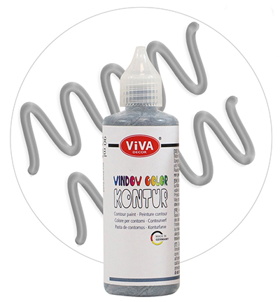 126390312 - ViVa Decor - Contour Silber/argent - Window Color Contour