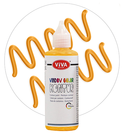 126390512 - ViVa Decor - Contour Gold/or - Window Color Contour