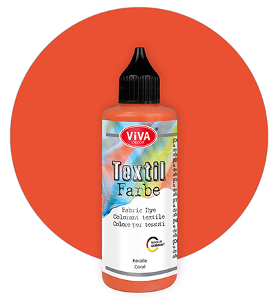 133040310 - ViVa Decor - Koralle / corail - Peinture textile 90 ml